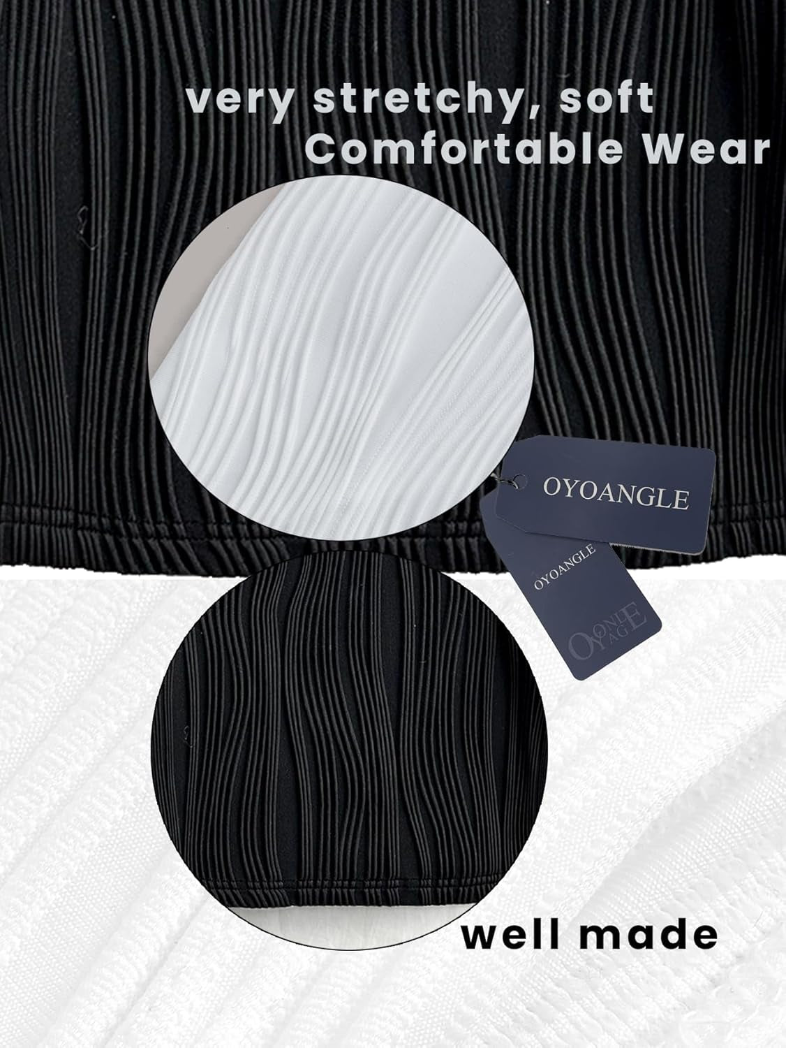 OYOANGLE Women'S Casual Maternity T-Shirt Textured Short Sleeve Crew Neck Loose Tunic Top Pregnancy Blouse Tee