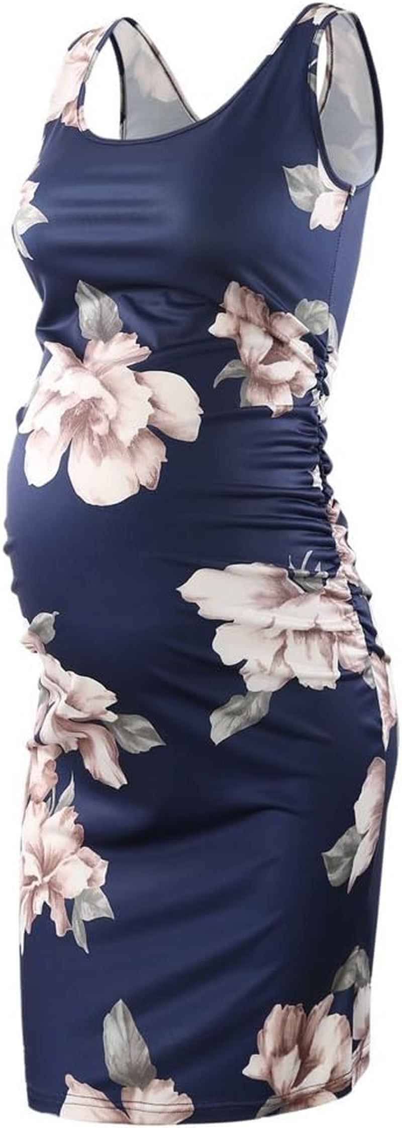 Bbhoping Women'S Maternity Sleeveless Dresses Maternity Tank Dress Mama Baby Shower Pregnancy Dress