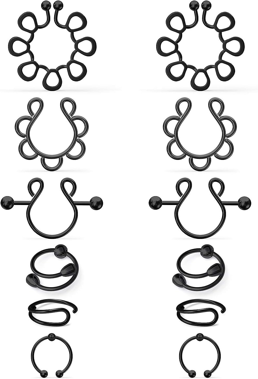 Fake Nipple Piercing/Fake Nipple Rings