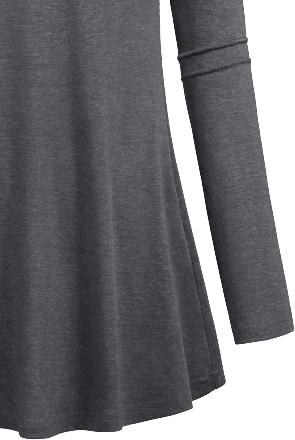 Women Fall Long Sleeve Tops Shawl Neck Button down Dressy Blouses Shirts