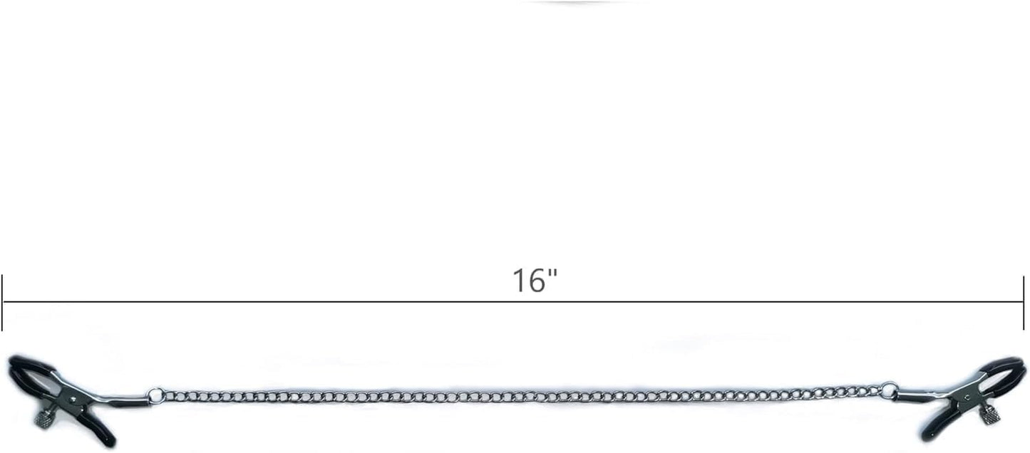 Body Chain Stainless Steel Adjustable Body Clamps Body Ring Non-Piercing Body Chain for Women Faux Body Jewelry Clip Jewelry