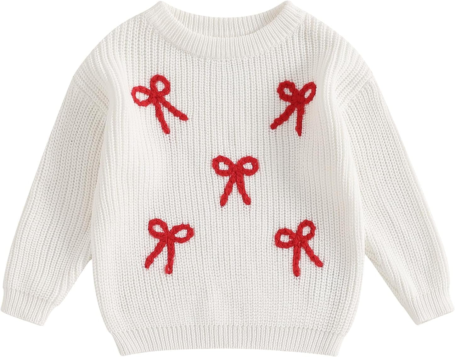 Baby Halloween Sweater Pumpkin Print Long Sleeve Crewneck Embroidery Knit Sweatshirt Toddler Fall Winter Pullover