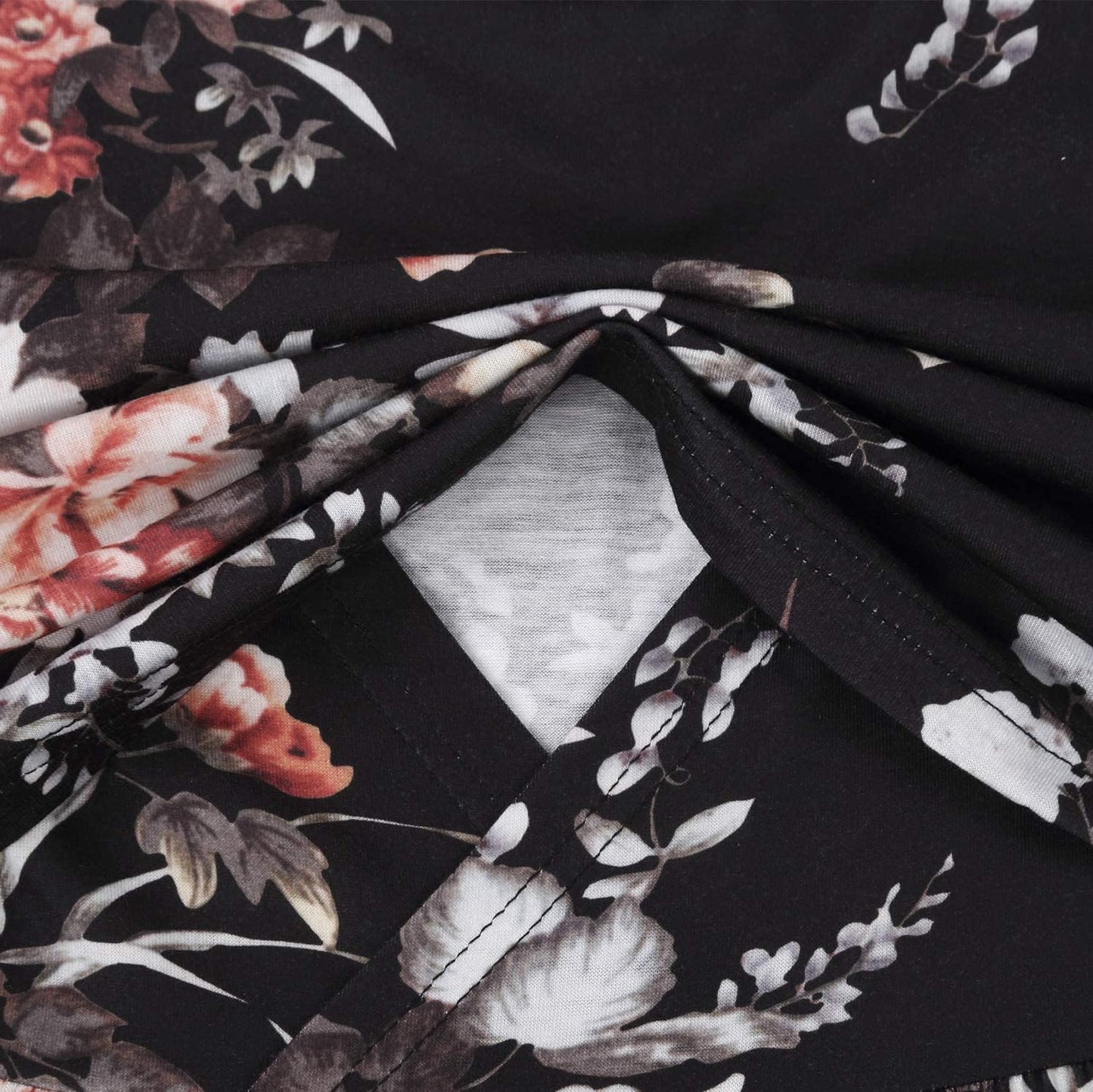 Connche Floral Maternity Summer Dress Spaghetti Strap Nursing Breastfeeding