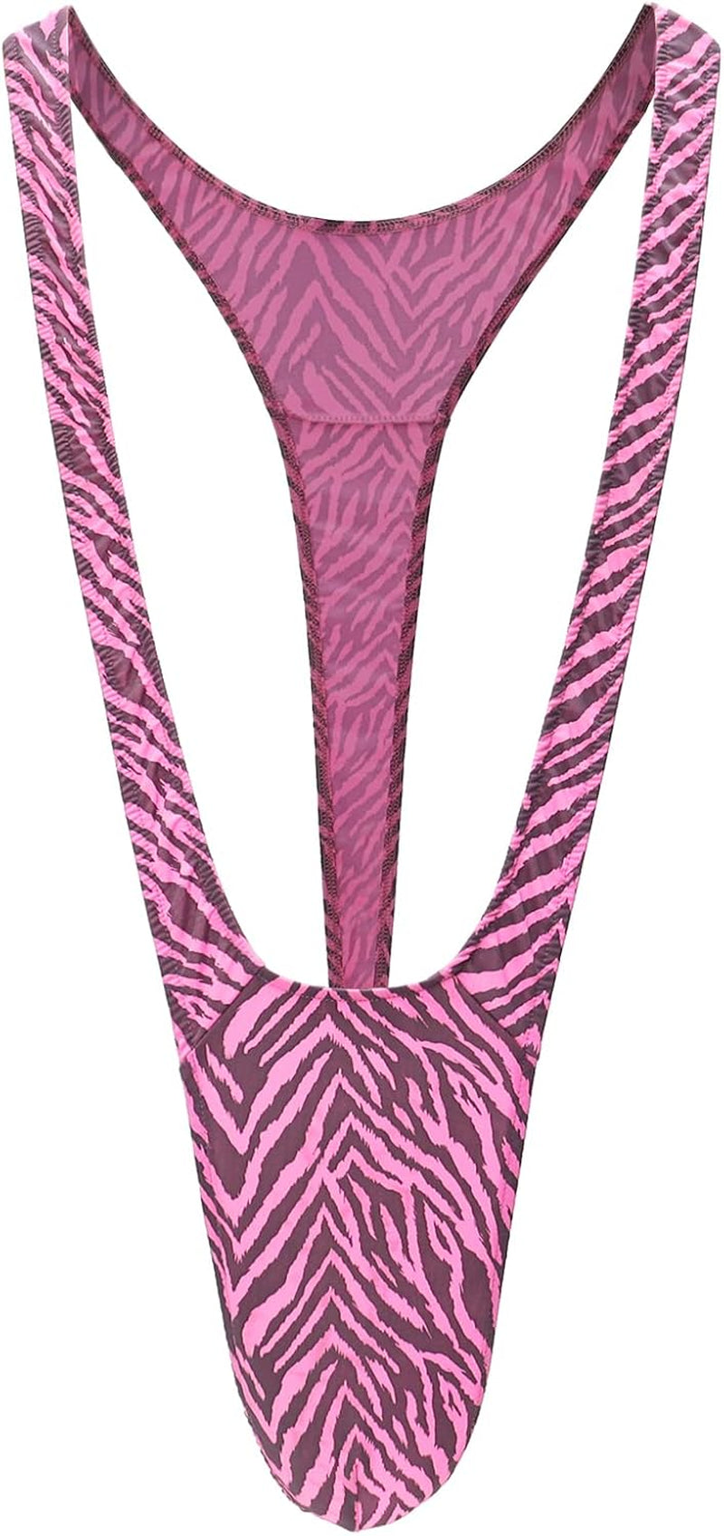 Freenfond Christmas Gag Gift Reindeer Mankini Men Thong Underwear with Bells for White Elephant Exchange Gifts Valentine'S