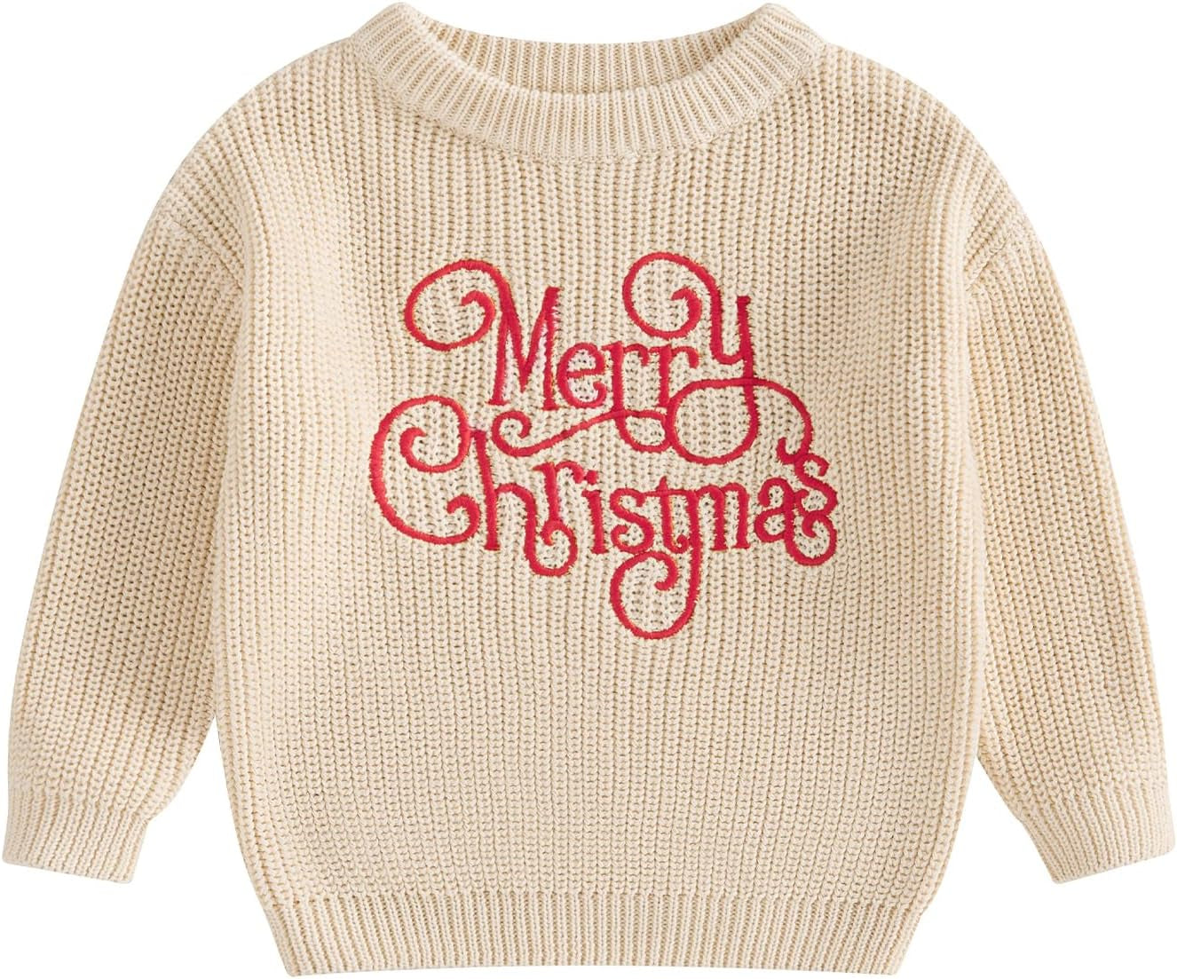 Baby Halloween Sweater Pumpkin Print Long Sleeve Crewneck Embroidery Knit Sweatshirt Toddler Fall Winter Pullover