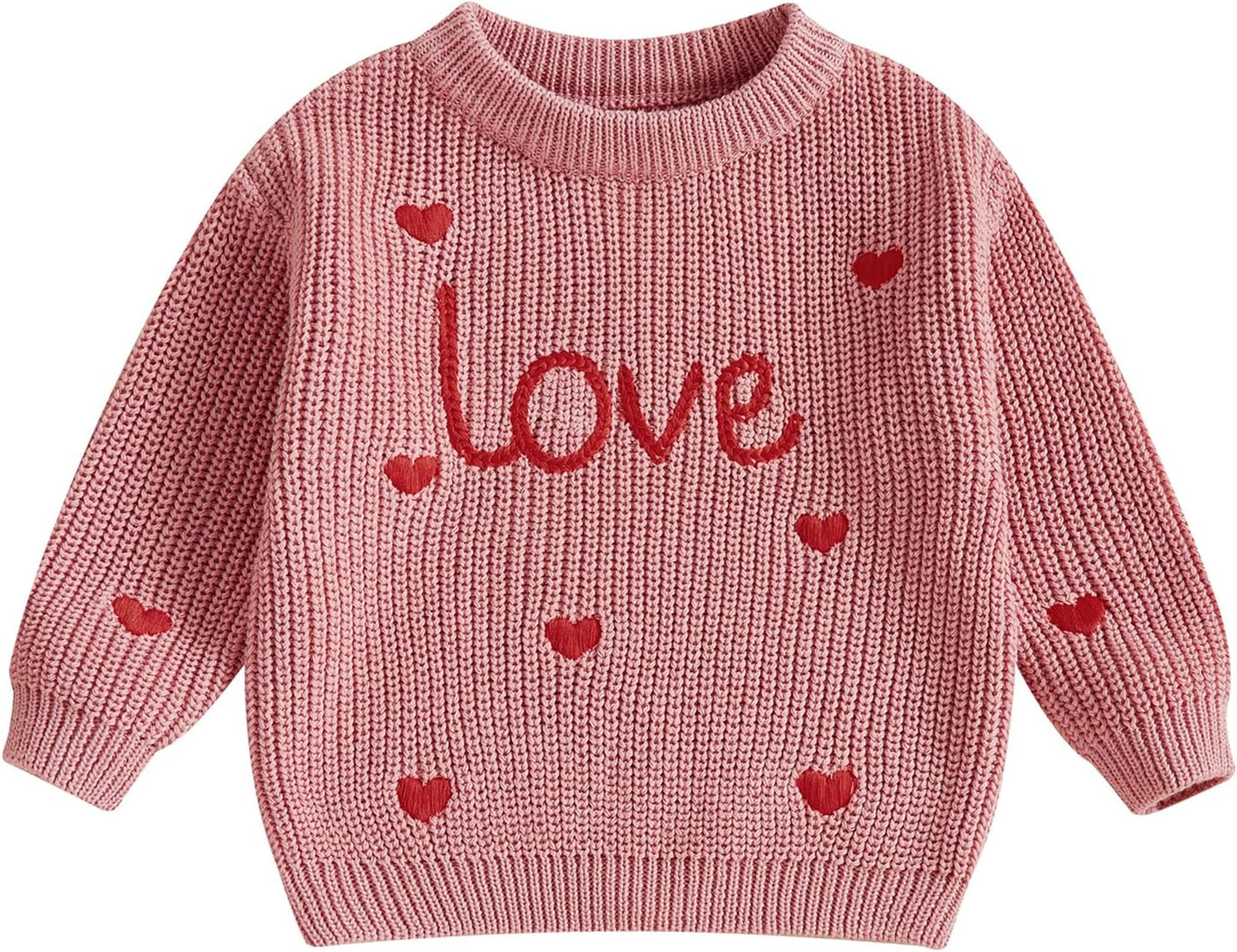 Baby Halloween Sweater Pumpkin Print Long Sleeve Crewneck Embroidery Knit Sweatshirt Toddler Fall Winter Pullover