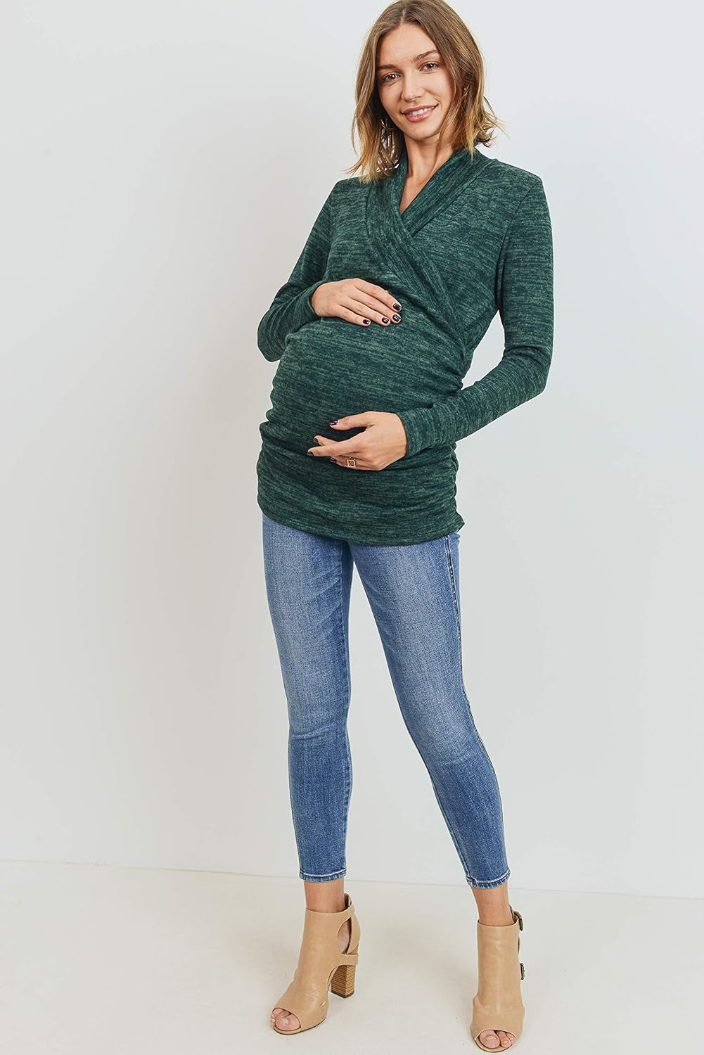 Women'S Long Sleeve Maternity Sweater Top