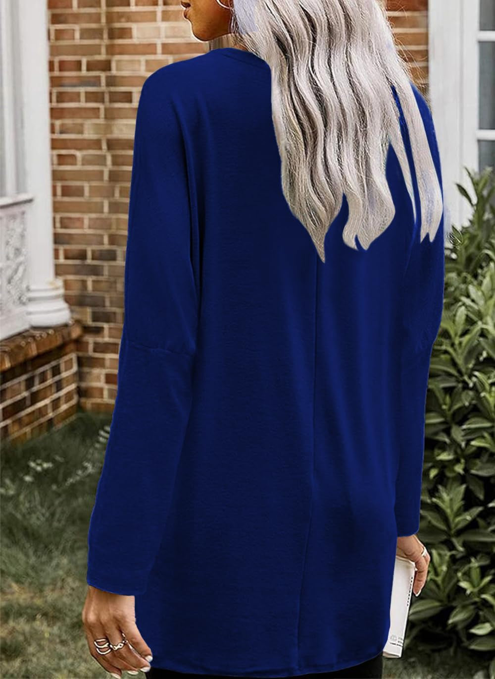 Naggoo Womens Long Sleeve Tunic Tops for Leggings with Pockets Fall Fashion 2025 Casual Long T Shirts