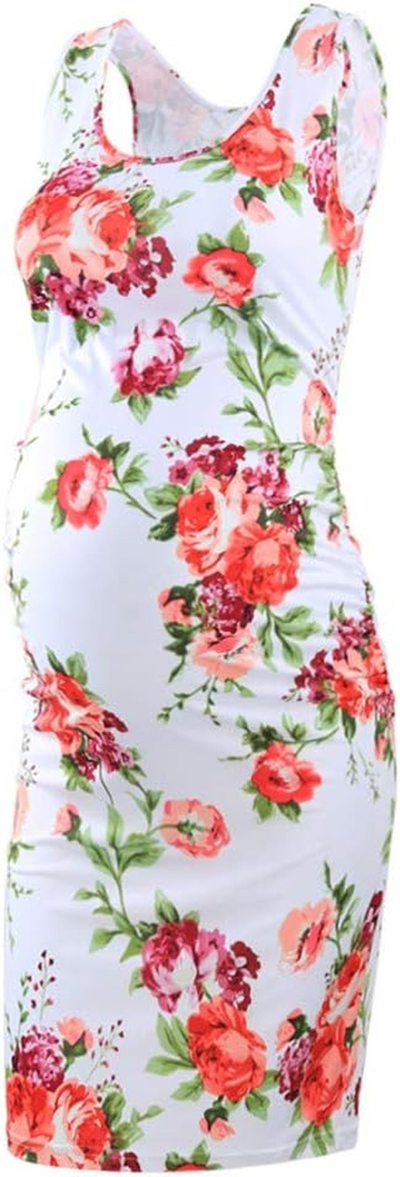 Bbhoping Women'S Maternity Sleeveless Dresses Maternity Tank Dress Mama Baby Shower Pregnancy Dress