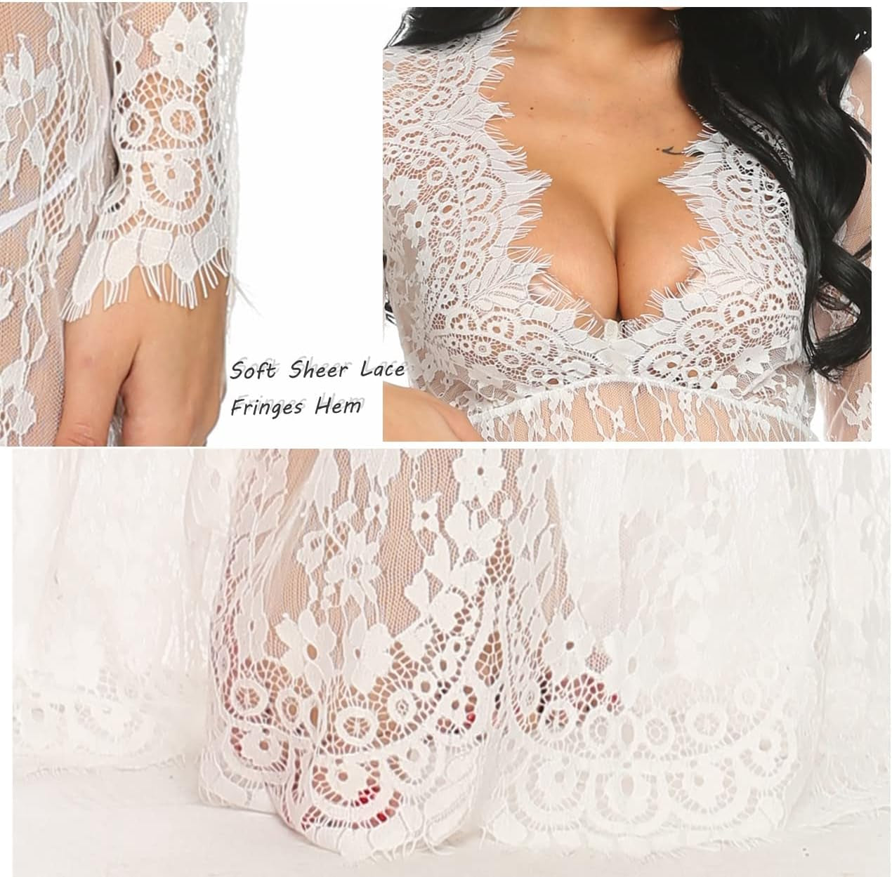 COSYOU Maternity Dress for Baby Shower, Pregnancy Party, Special Occasion & Beach