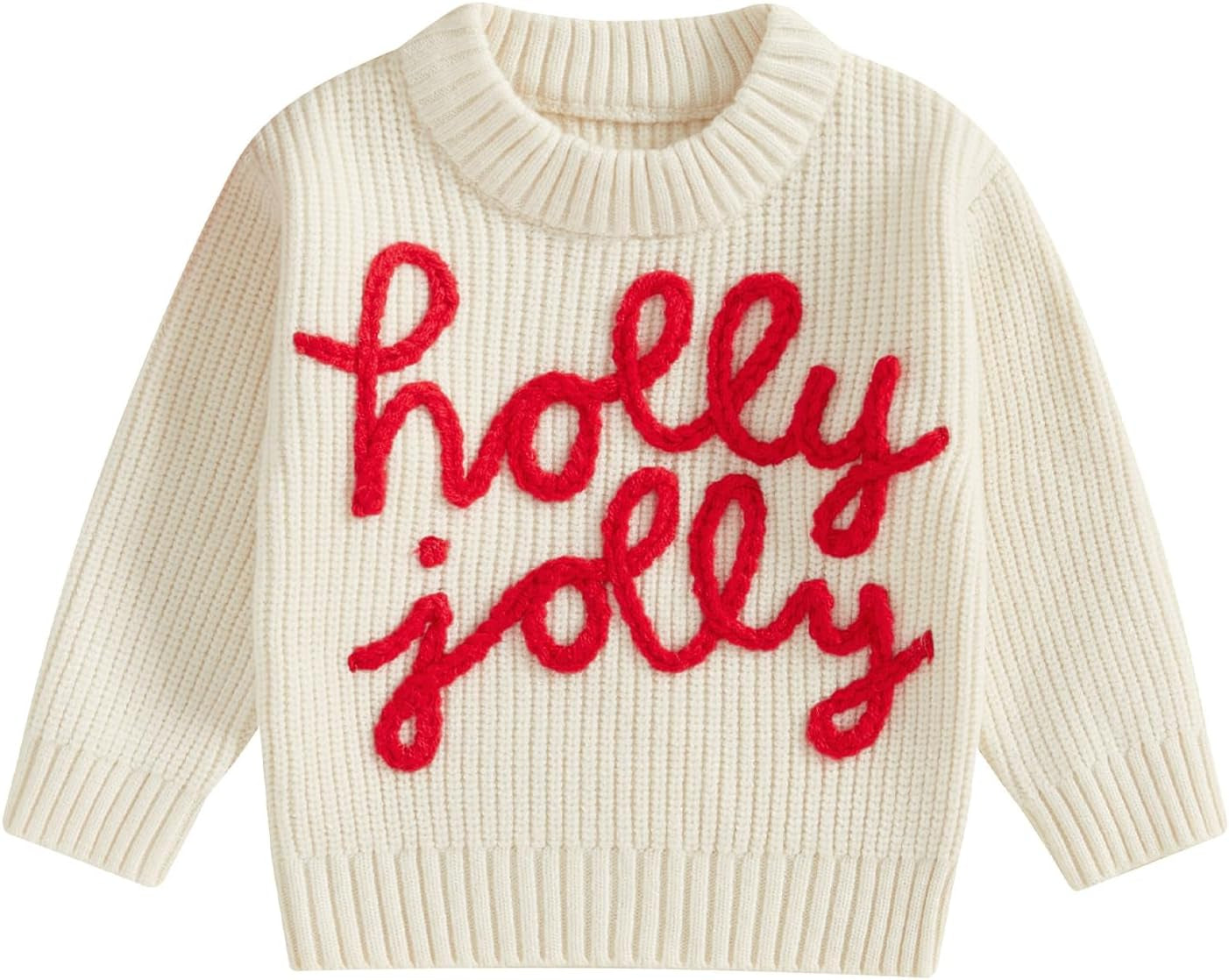 Baby Halloween Sweater Pumpkin Print Long Sleeve Crewneck Embroidery Knit Sweatshirt Toddler Fall Winter Pullover