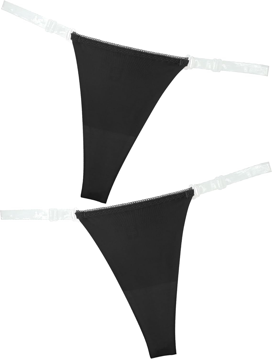 No-show thong panties underwater texture detail shot