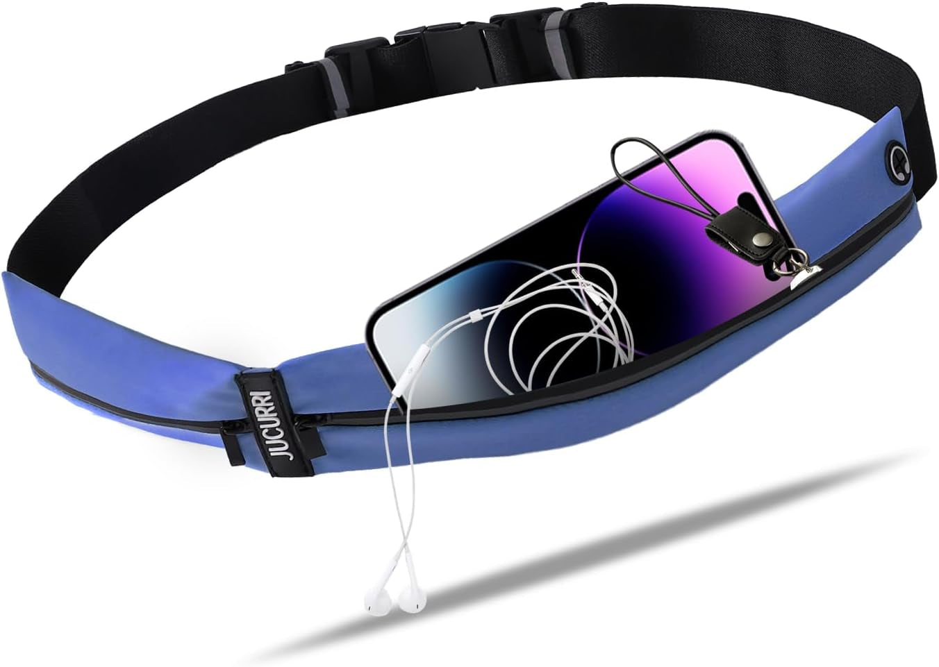 Runners fanny pack showing organized storage capacity