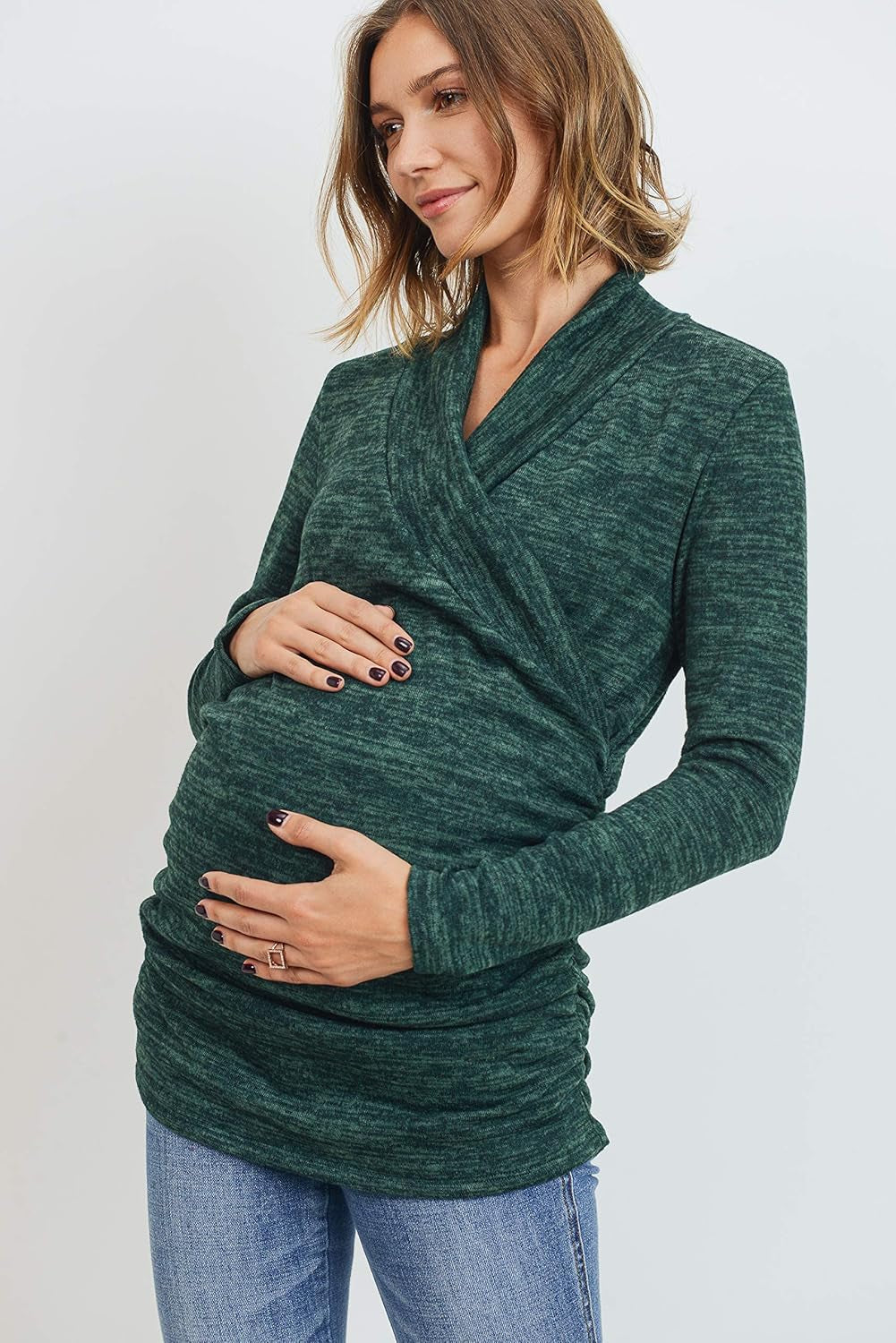 Women'S Long Sleeve Maternity Sweater Top