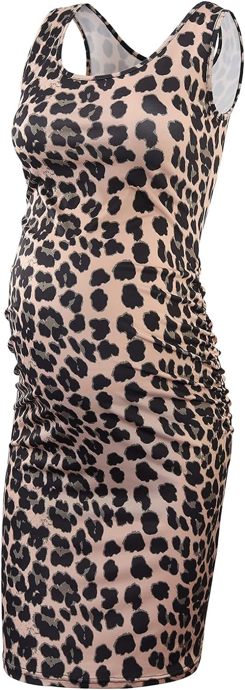 Bbhoping Women'S Maternity Sleeveless Dresses Maternity Tank Dress Mama Baby Shower Pregnancy Dress