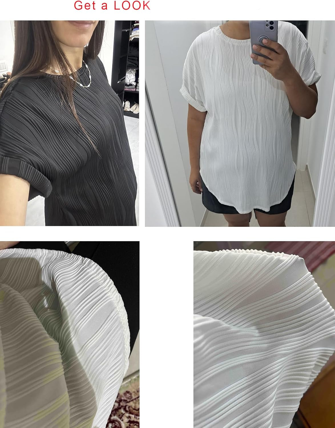 OYOANGLE Women'S Casual Maternity T-Shirt Textured Short Sleeve Crew Neck Loose Tunic Top Pregnancy Blouse Tee