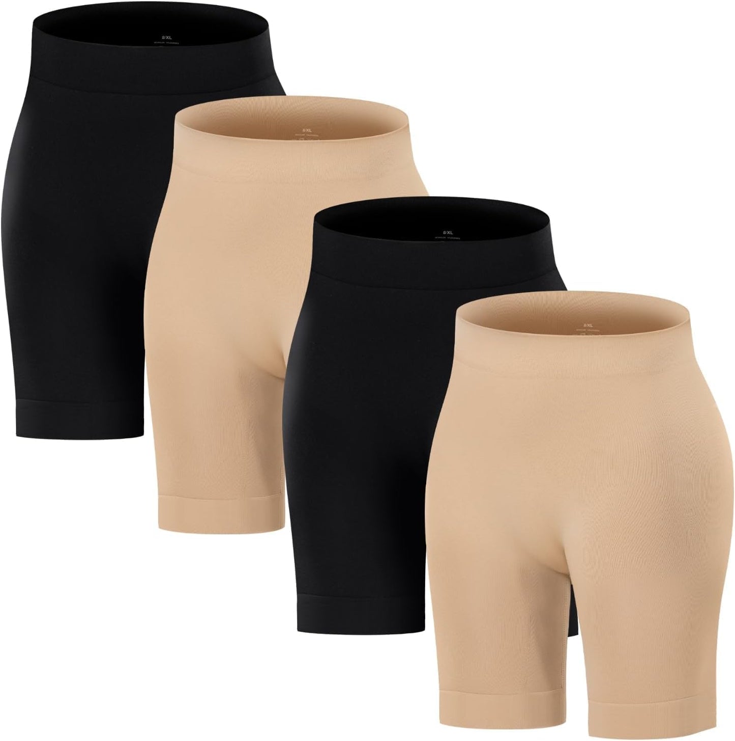 Seamless underwear shorts designed for under dresses