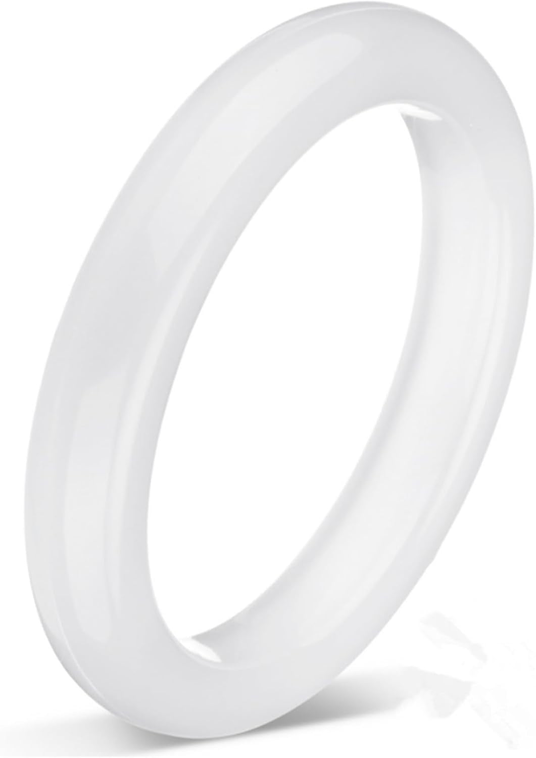 Landical 2.4'' Natural Jade Bracelet for Women Jade Bangle Bracelets with Box Good Luck Bangle Christmas Jewelry Gift