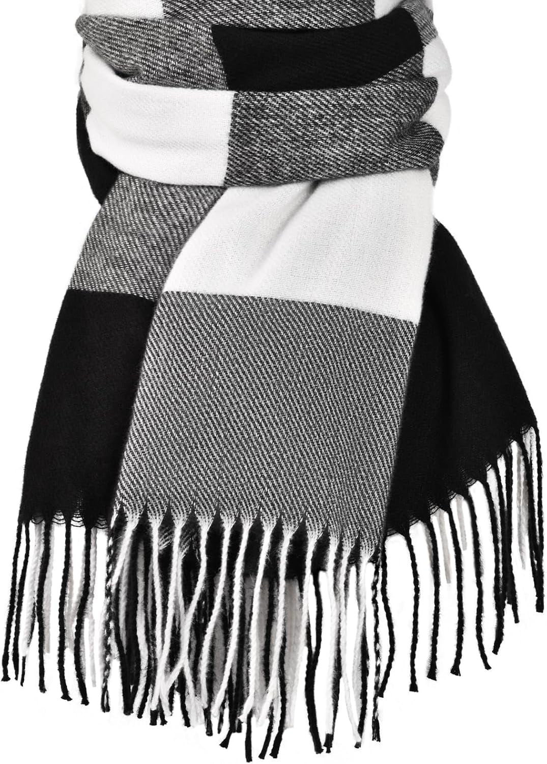 Pleneal Scarf for Women, Womens Winter/Fall Scarf,Long Plaid Shawls and Wraps, Cashmere Feel Blanket Pashmina Scarves