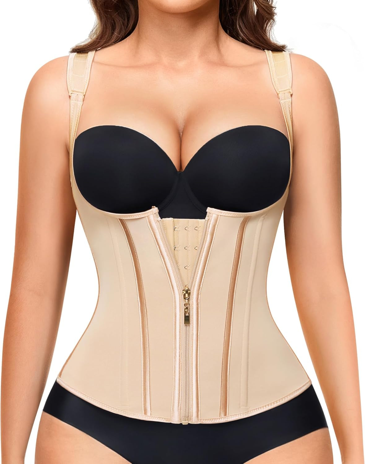 Tummy control faja body shaper product details showcase