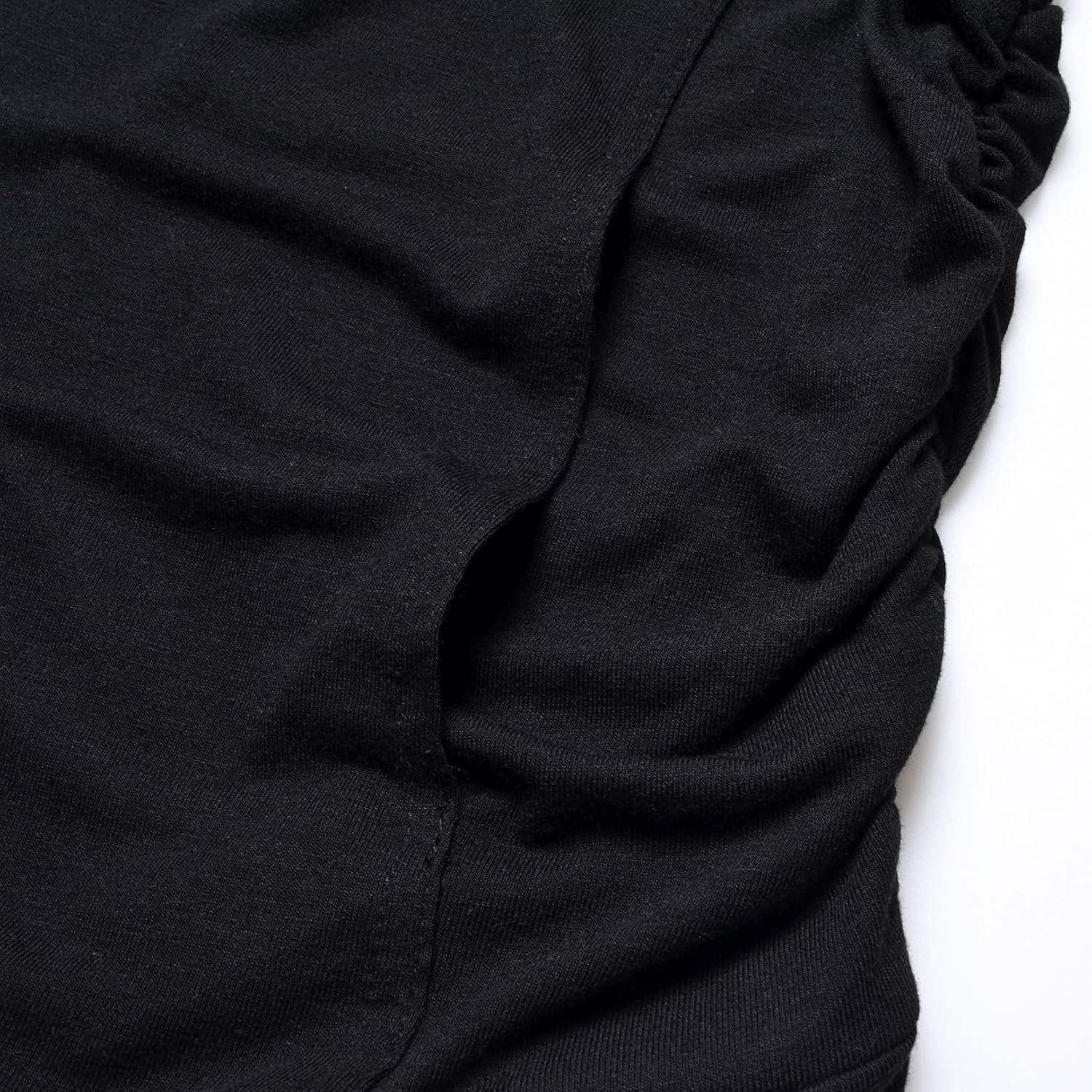 GINKANA Maternity Women'S Long Sleeve Shirt Half Zipper Lapel Lightweight Casual Maternity Pullover with Pockets