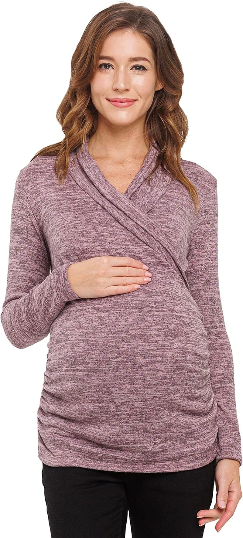 Women'S Long Sleeve Maternity Sweater Top