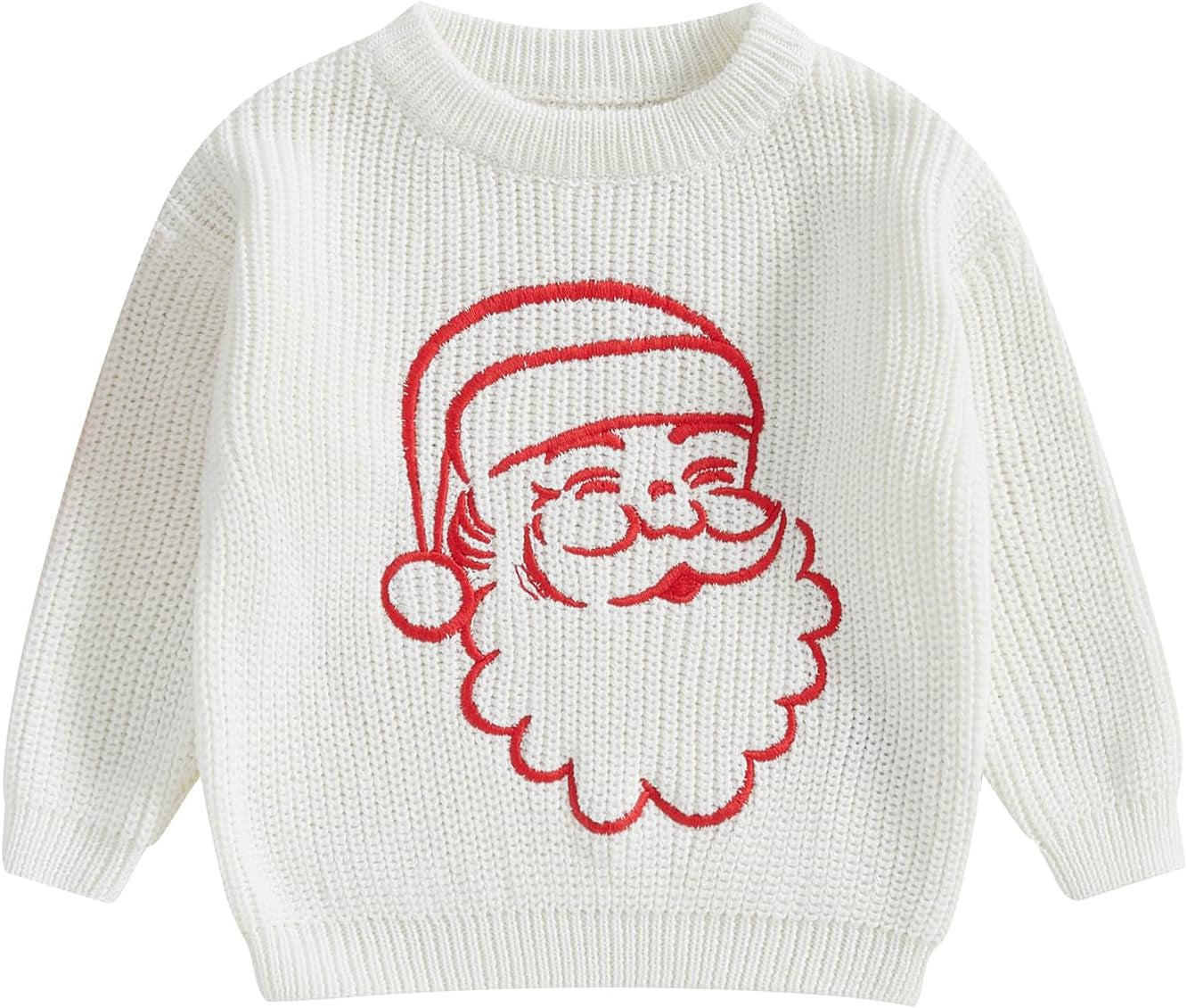 Baby Halloween Sweater Pumpkin Print Long Sleeve Crewneck Embroidery Knit Sweatshirt Toddler Fall Winter Pullover