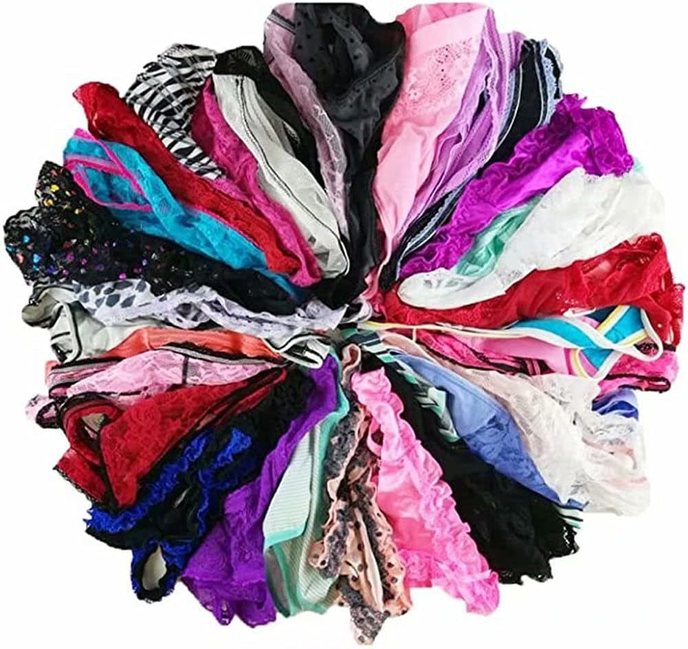 Women's t-back thong underwear pack texture and fit