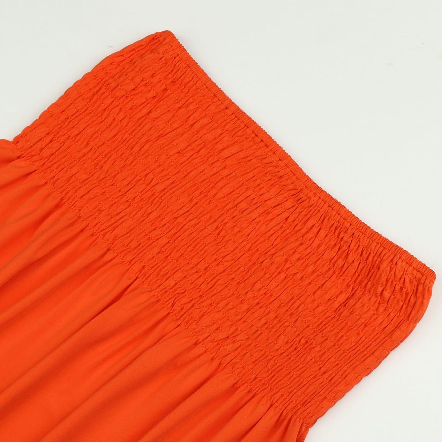 Comeon Women'S plus Size Tube Tops Strapless Blouse Pleated Sleeveless Stretchy Sleeveless Flare Hem Tube