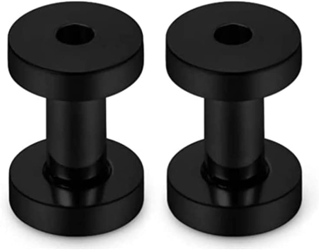 Screw Fit Ear Gauges Surgical Steel Tunnel Expander Earrings Earlobe Plugs Stretching Body Piercing Jewelry Set for Women Men Nice and Fashion Apparel & Accessories > Jewelry > Body Jewelry generic