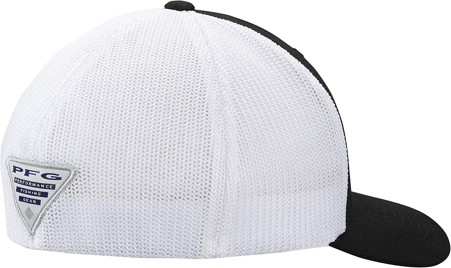 Columbia Unisex-Adult PFG Logo Mesh Ball Cap - High Crown Apparel & Accessories > Clothing Accessories > Hats Columbia