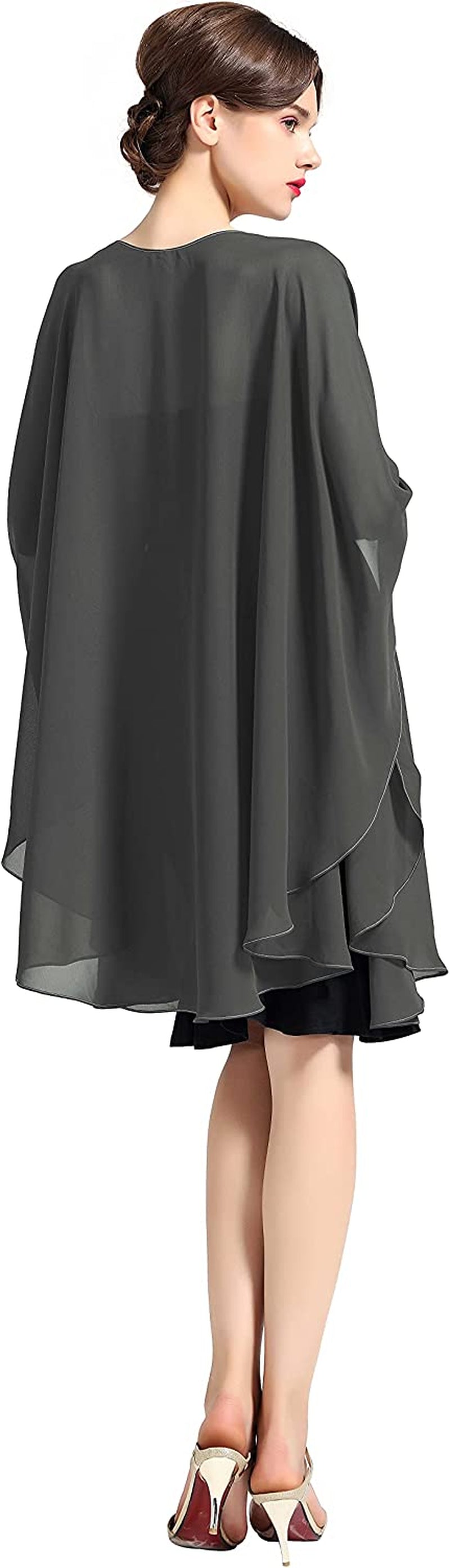 Shawl Wrap Chiffon Scarf for Women Evening Dresses Wedding Stole Black White Blue 25 Colors by BEAUTELICATE Apparel & Accessories > Clothing Accessories > Scarves & Shawls BEAUTELICATE