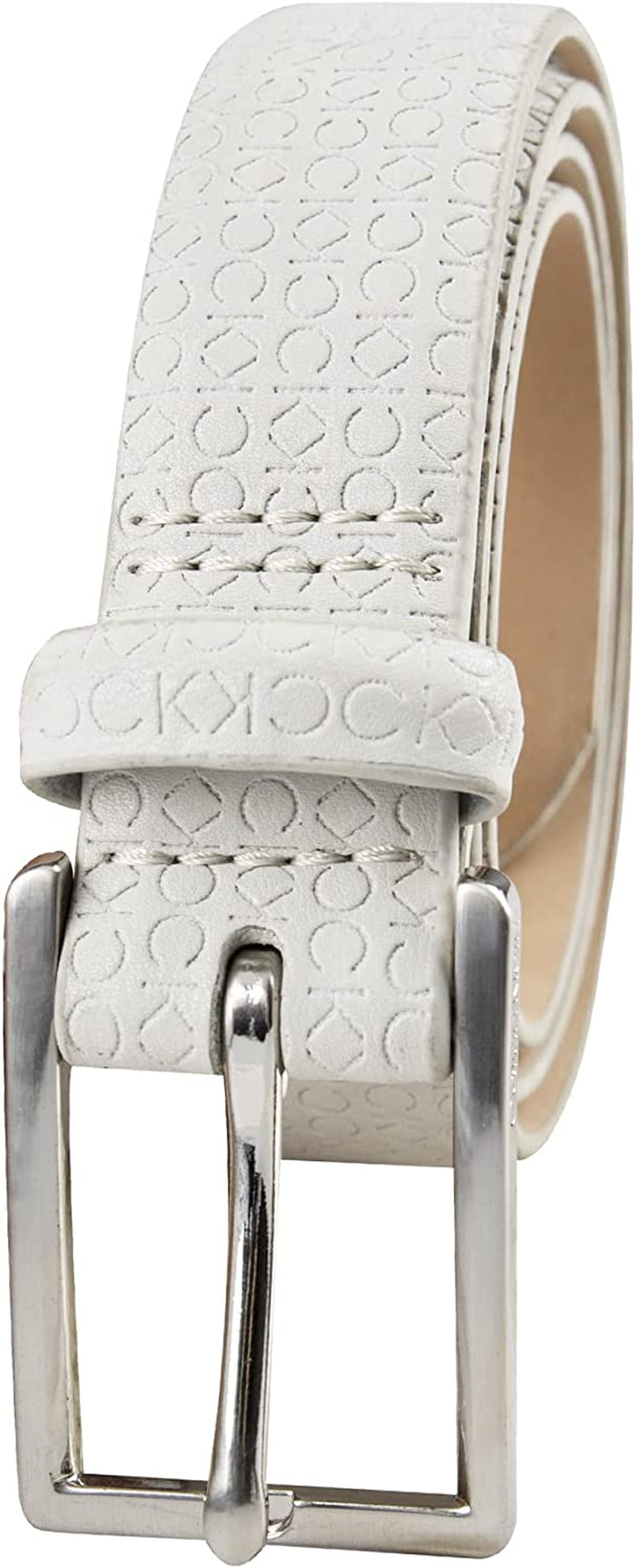 Calvin Klein Women'S Dress Casual Fashion Belts and Belt Bags Apparel & Accessories > Clothing Accessories > Belts Calvin Klein Bone Micro Large