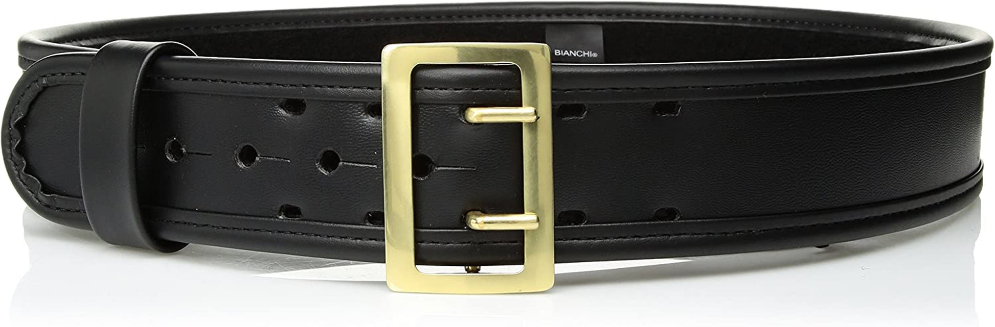 BIANCHI 7960 Sam Browne Duty Belt - 2.25" Apparel & Accessories > Clothing Accessories > Belt Buckles BIANCHI Plain - Brass Snap 38