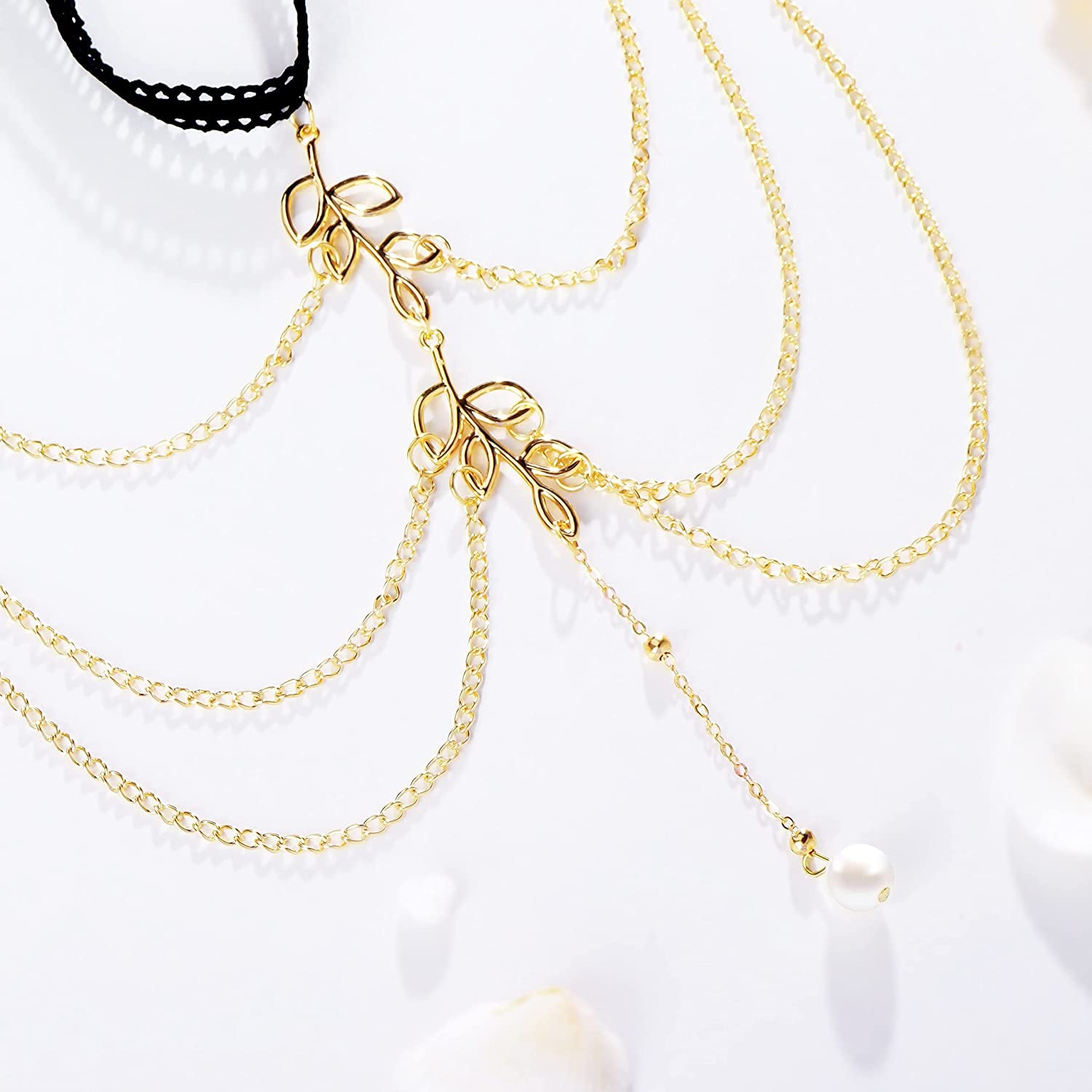 Snake Leg Chain for Women Thigh Chain for Girls Gold Snake Pendant Boho Body Chain for Beach Summer Holiday Apparel & Accessories > Jewelry > Body Jewelry HUASAI