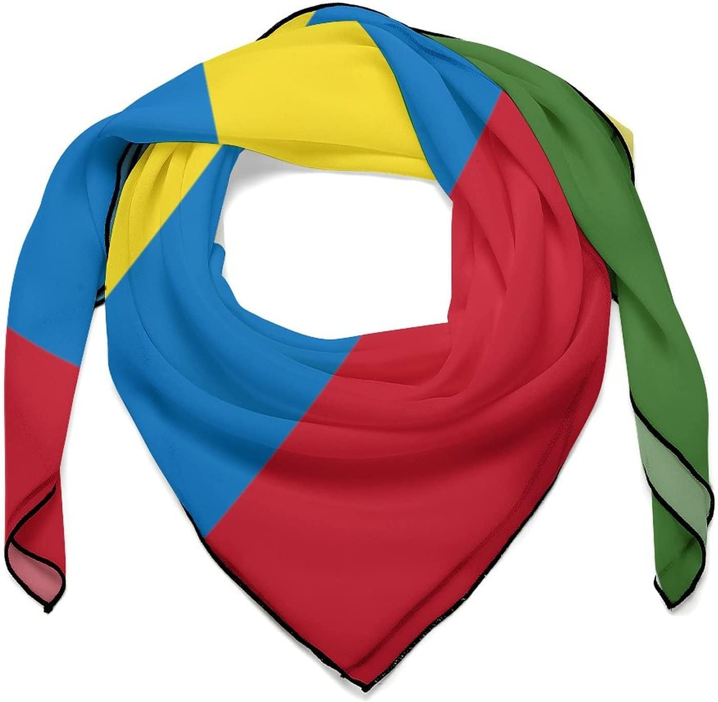 Buonota Ukrainian Flag Fashion Square Scarf Neck Scarf Head Scarf Shawl, Very Suitable for Events, Parties, Weddings, Travel, Birthday Gifts Apparel & Accessories > Clothing Accessories > Scarves & Shawls Buonota White-style-14