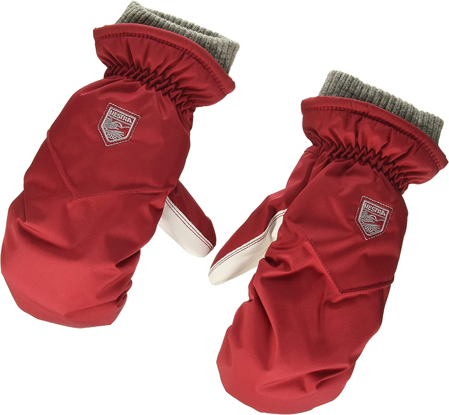 Hestra Womens Warm Gloves: Primaloft Rib Knit Ski and Winter Mittens Apparel & Accessories > Clothing Accessories > Gloves & Mittens Hestra Gloves Red 6