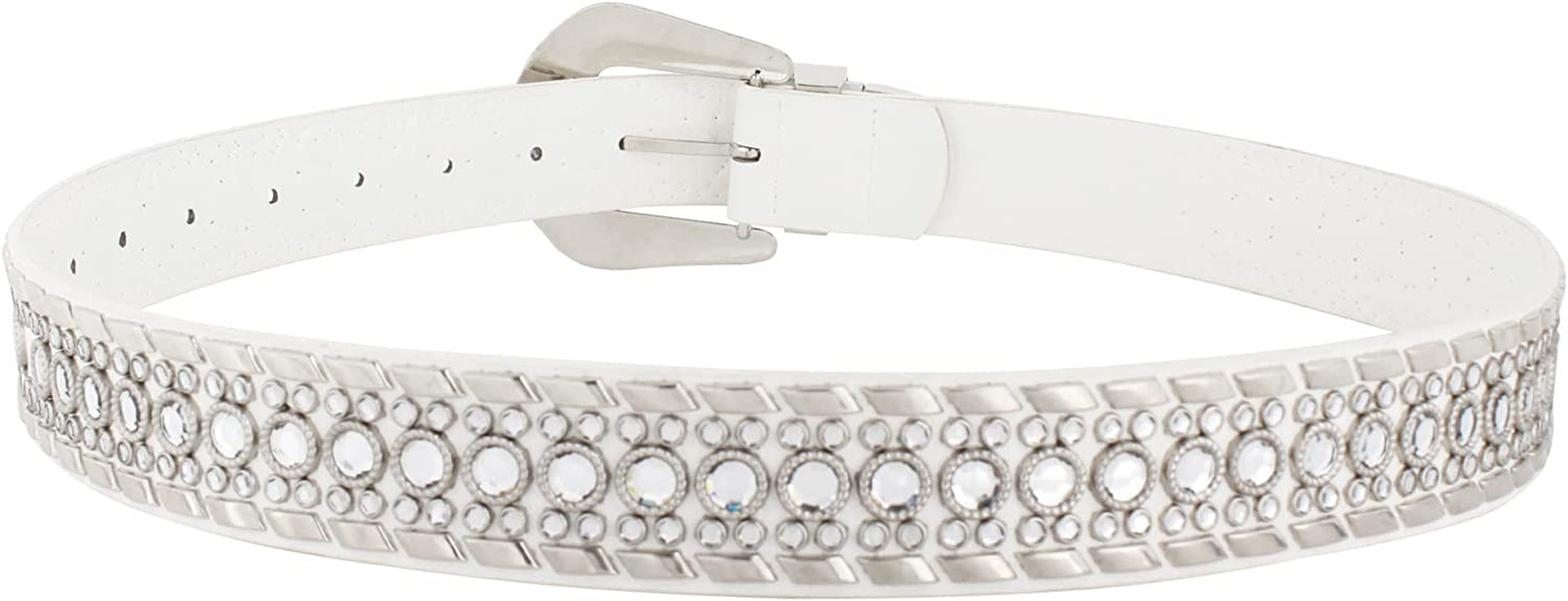 CLARA Women Vintage Western Waist Belt Double Buckle Belt PU Leather Waistband for Jeans Dress Apparel & Accessories > Clothing Accessories > Belts CLARA