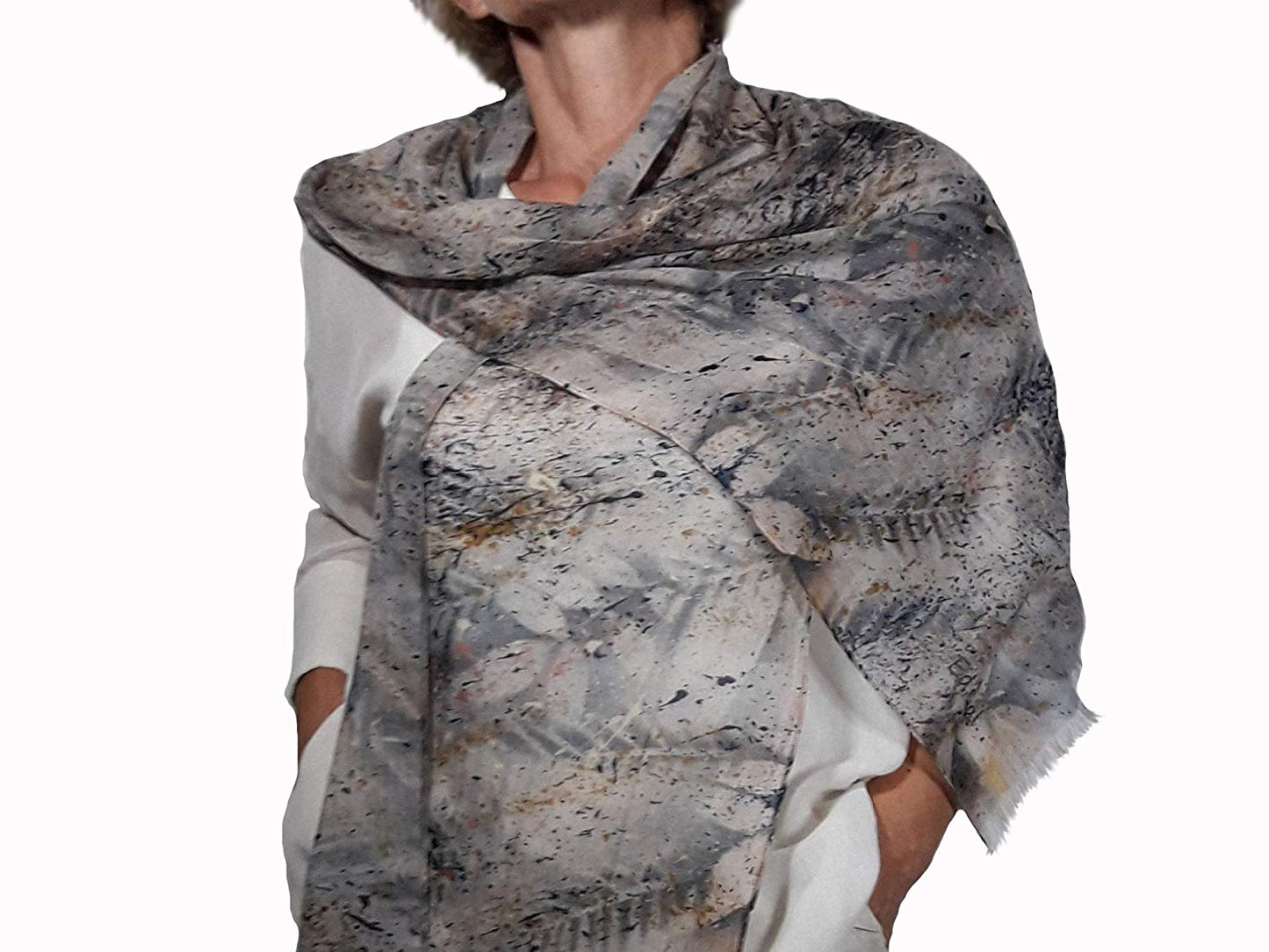 Lightweight Cashmere Scarf, Luxury Women Shawl, Natural Fabric, Modern Fashion Elegant Lady'S Accessory, Original Gift Ideas, Birthday Gifts for Lady Apparel & Accessories > Clothing Accessories > Scarves & Shawls Generic