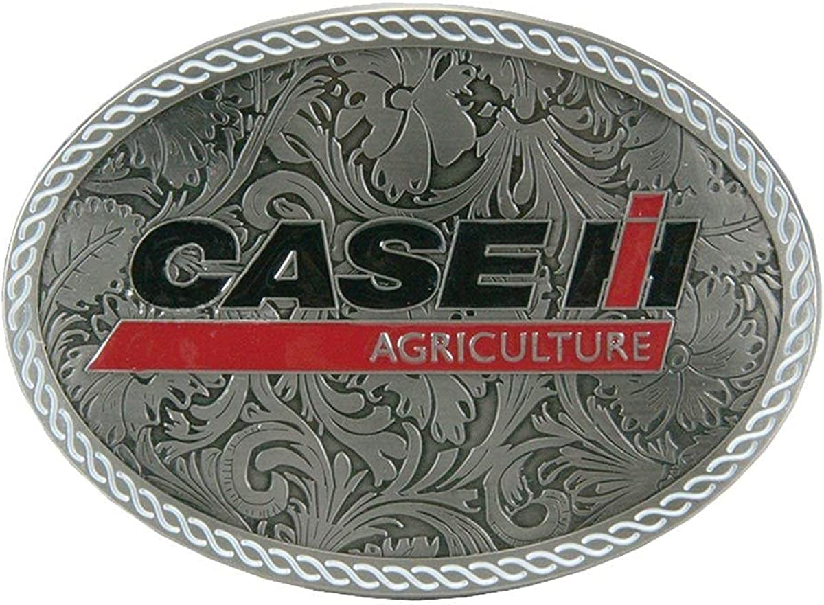 Case IH Logo Western Style Belt Buckle Apparel & Accessories > Clothing Accessories > Belt Buckles Case