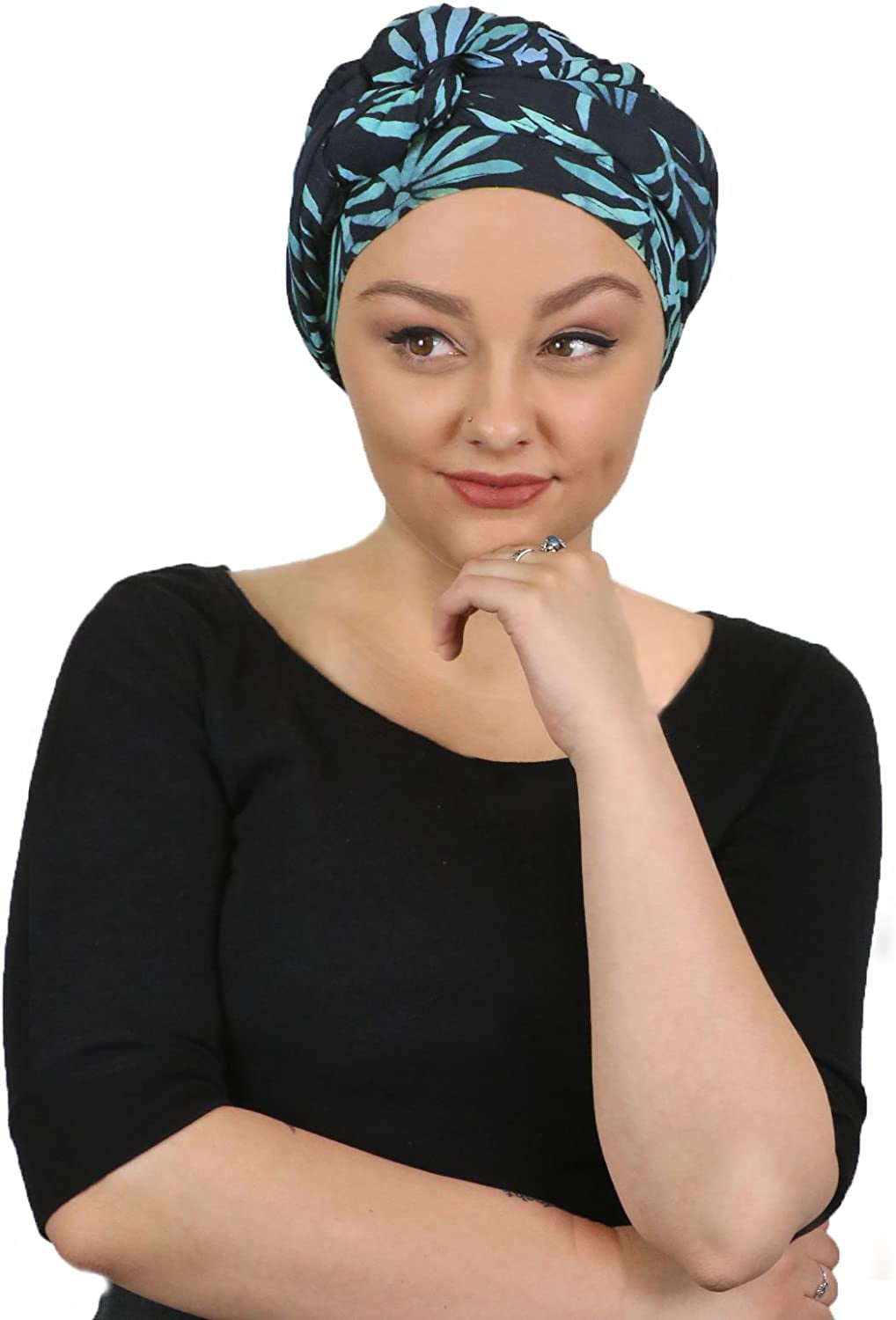 Hats, Scarves & More Headscarf Head Wrap for Women Chemo Headwear Cancer Scarf Head Covering Bali Batik 15 X 60 Inches Apparel & Accessories > Clothing Accessories > Headwear Hats Scarves & More Evening in Bali