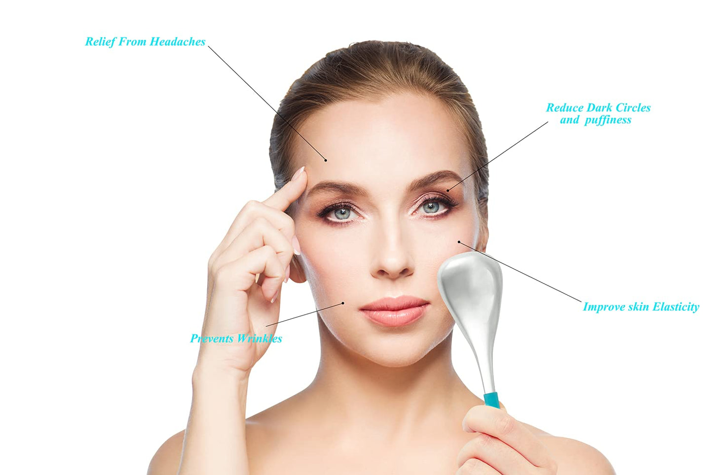 OSRSR Cryo Sticks,Unbreakable Stainless Steel Beauty Ice Facial Massage Tools for Woman,Skin Case Ice Globes Cryo Spoons,Cooling Globes Cold Globes for Face,Eyes & Neck Health & Beauty > Personal Care > Cosmetics > Cosmetic Tools > Skin Care Tools OSRSR