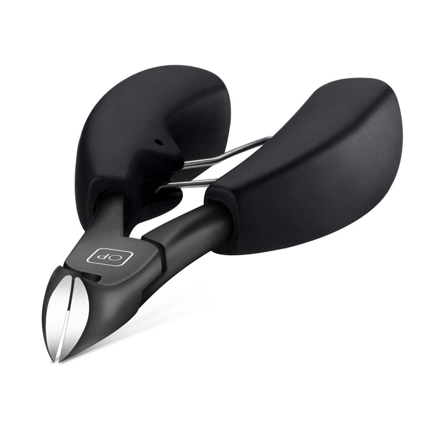 Podiatrist Toenail Clippers Ingrown or Thick Toe Nail Clippers for Men, Toenail Cutters Nipper Precision Diabetic Pedicure Tool Curved Edge, Opove X5 Silver Health & Beauty > Personal Care > Cosmetics > Cosmetic Tools > Nail Tools opove Black