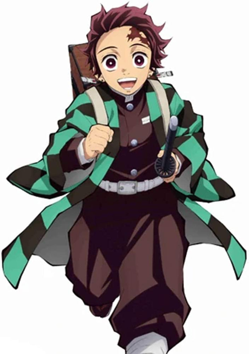 Demon Slayer Tanjiro &Hanafuda Earrings, Acrylic Earrings, Kimetsu No Yaiba Cosplay Anime Earrings Apparel & Accessories > Jewelry > Earrings FunMular