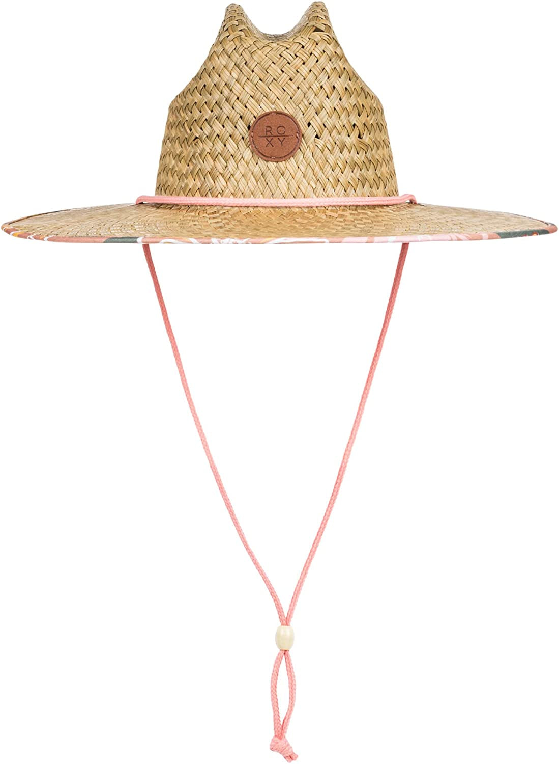 Roxy Women'S Pina to My Colada Straw Hat Apparel & Accessories > Clothing Accessories > Hats Roxy Toasted Nut Bloom Large