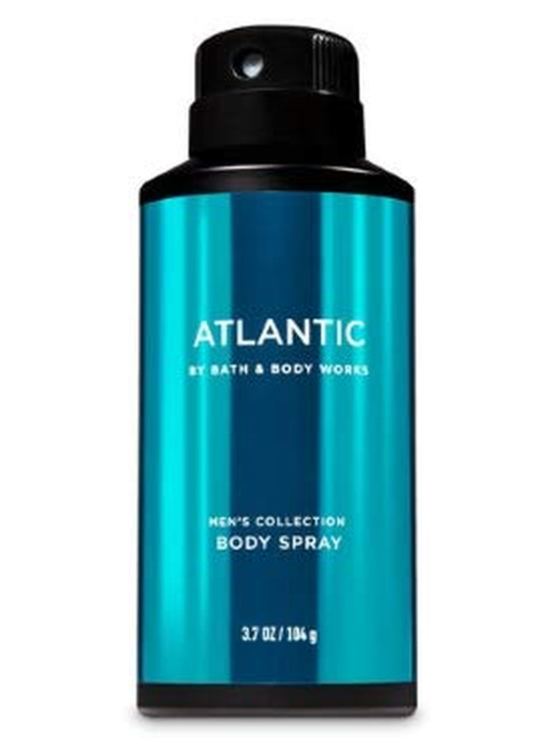 Bath and Body Works - Atlantic - Men'S - 3 Pc Bundle - Ultra Shea Body Cream, 2-In-1 Hair + Body Wash and Deodorizing Body Spray - (2020 Edition) Health & Beauty > Personal Care > Cosmetics > Bath & Body Bath and Body Works