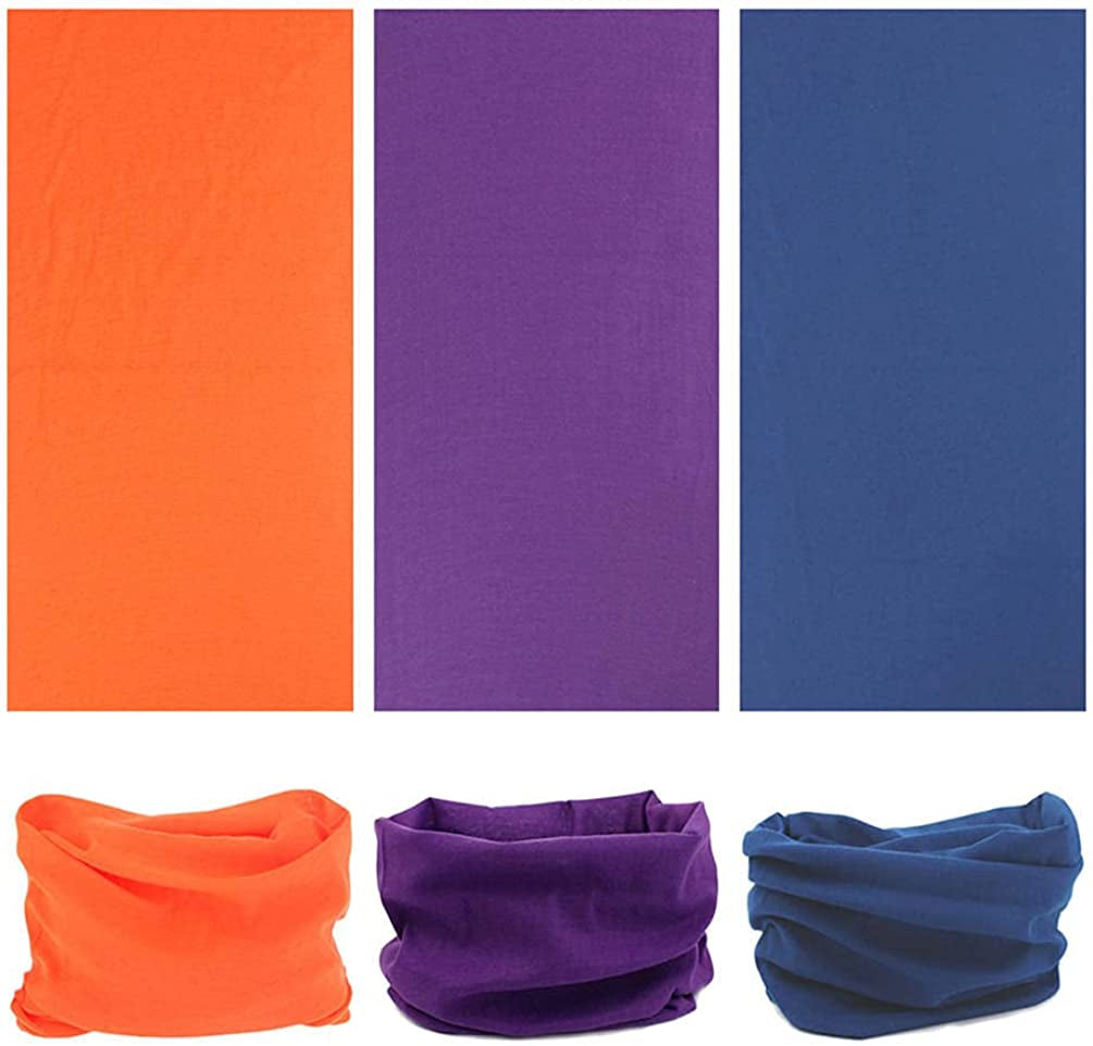 VANCROWN Neck Gaiter Headband Headwear Head Wrap Face Mask Magic Scarf Bandana for Men and Women Apparel & Accessories > Clothing Accessories > Bandanas & Headties VANCROWN