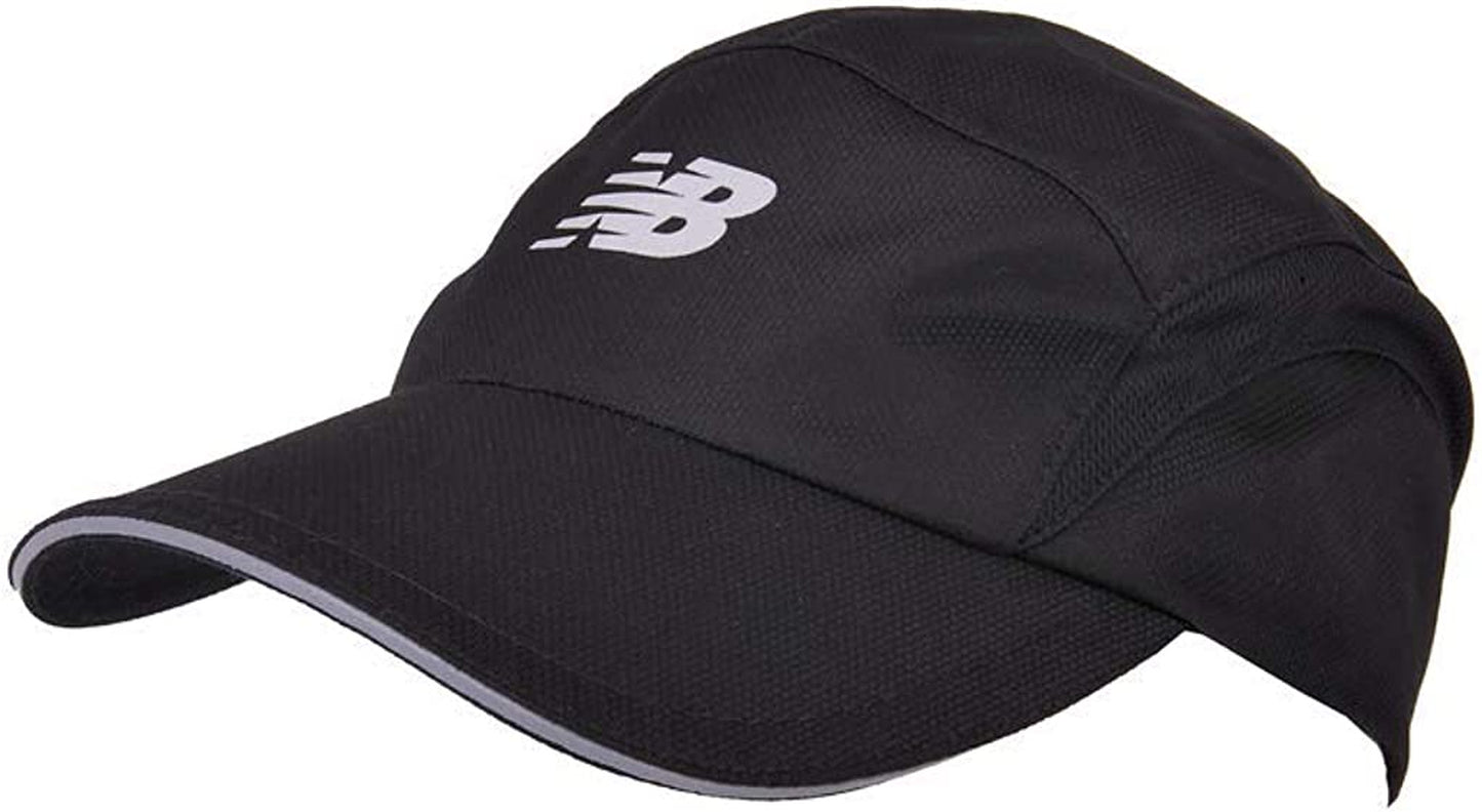 New Balance 5 Panel Performance Hat Apparel & Accessories > Clothing Accessories > Hats New Balance Solid Black One Size