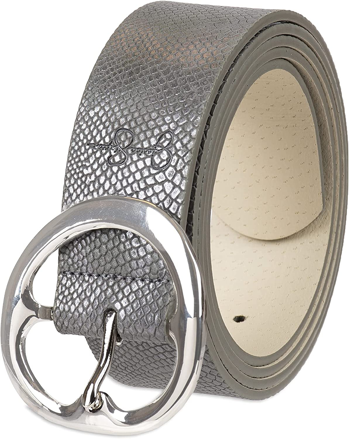 Jessica Simpson Women'S Fashion Casual Belt Apparel & Accessories > Clothing Accessories > Belts Jessica Simpson Gray 1 X-Large