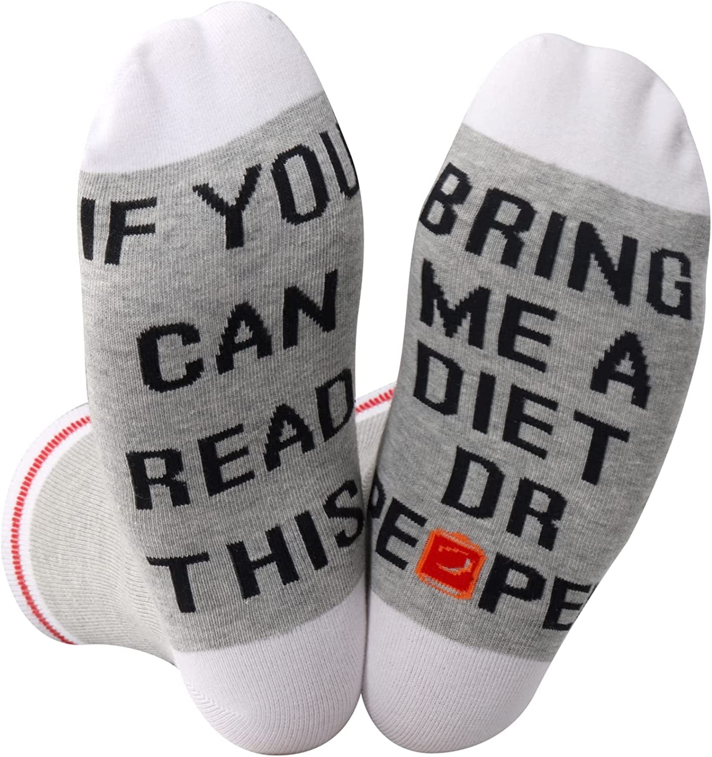 Drinking Gift Novelty Socks for Men Women Carbonated Drinks Lover If You Can Read This Bring Me a Drinking Apparel & Accessories > Jewelry > Anklets GJTIM Diet D